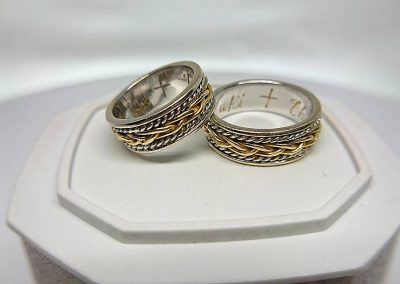 Maki & Cho Wedding Rings